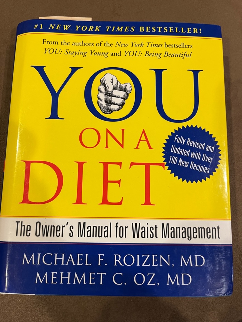 free press YOU On a Diet Cookbook - Yellow, Blue, Red